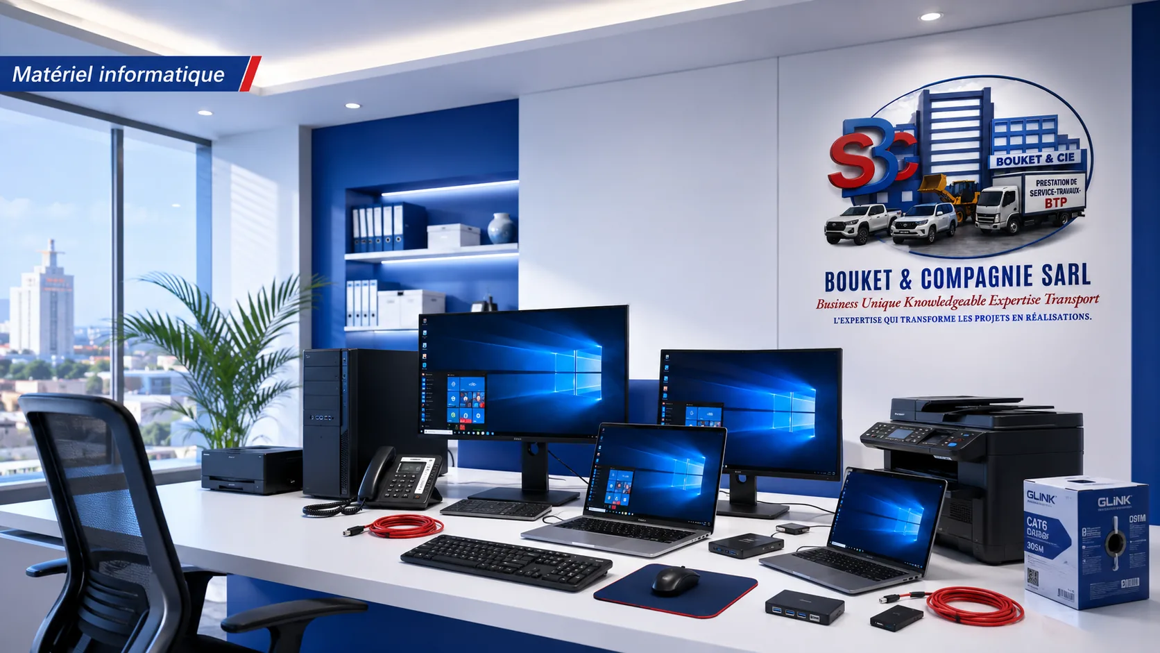 Fournitures de bureau
