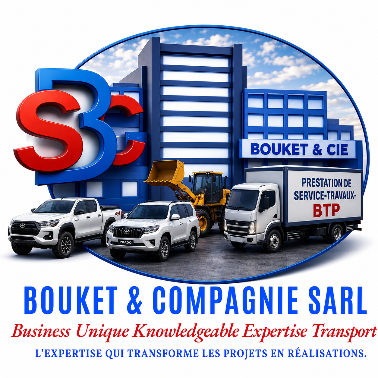 Logo officiel BOUKET & COMPAGNIE SARL
